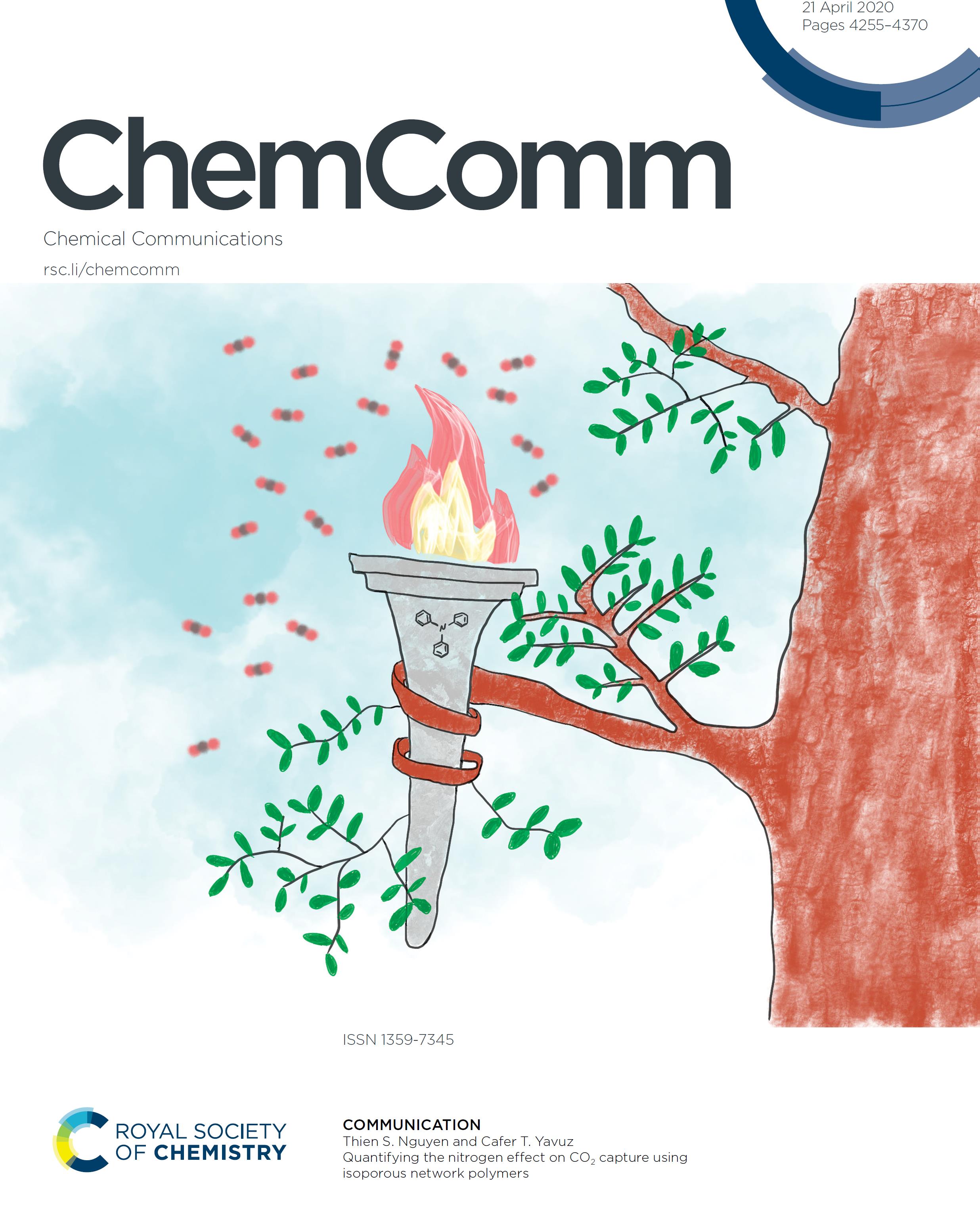 Quantifying the nitrogen effect on CO2 capture using isoporous network polymers