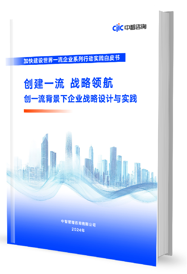 中智咨询《创建一流 战略领航:创一流背景下企业战略设计与实践报告》