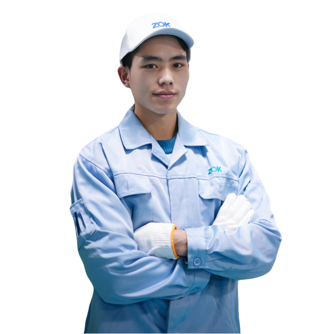 Employees of the vulcanisation workshop