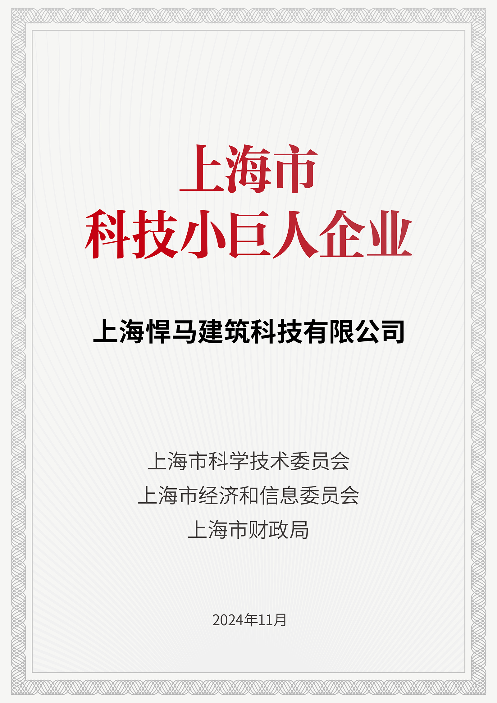 "科技小巨人企业