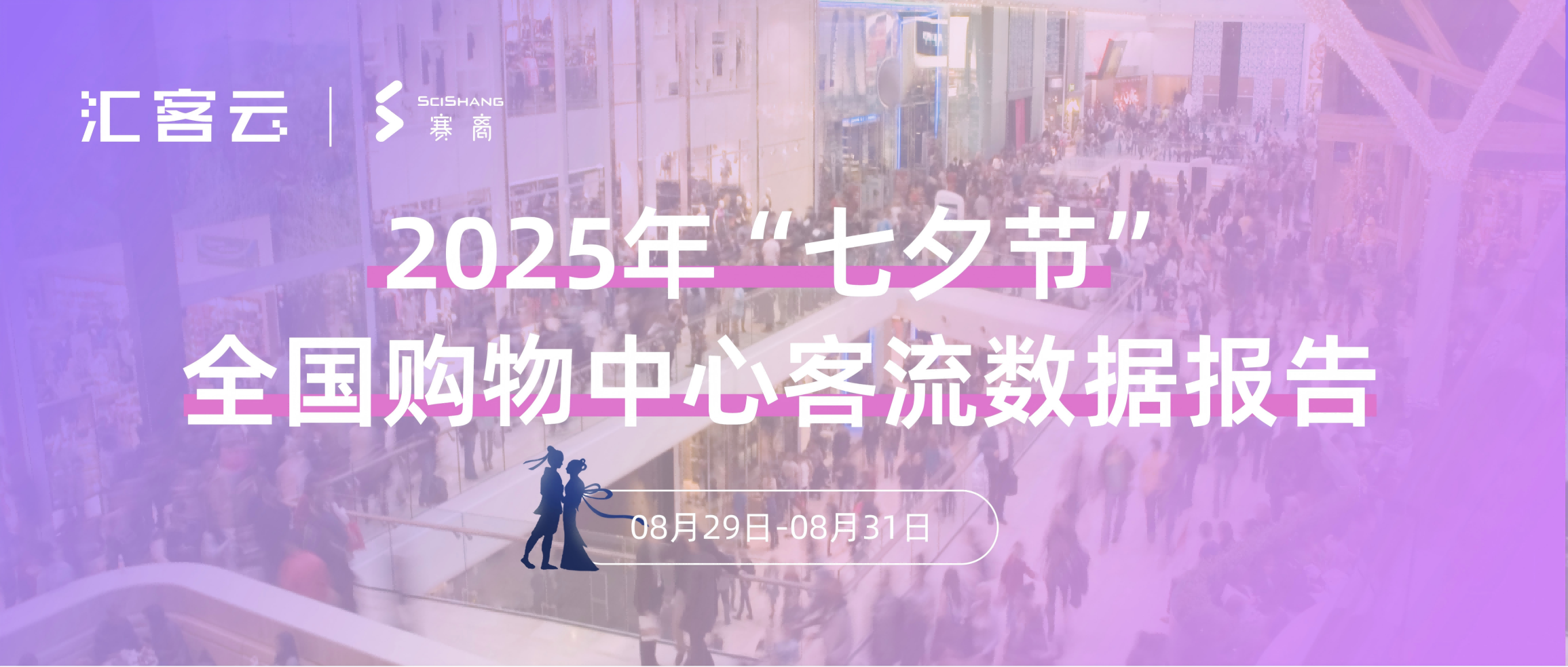 2025年“七夕节”全国购物中心客流数据报告
