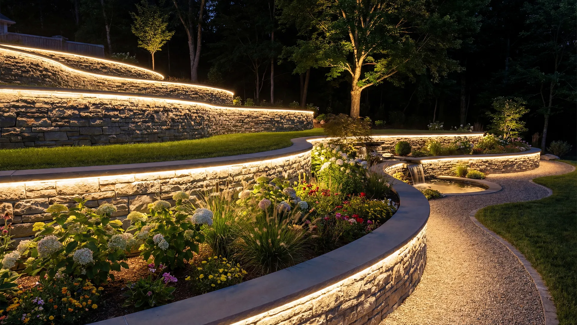 Courtyard Lighting